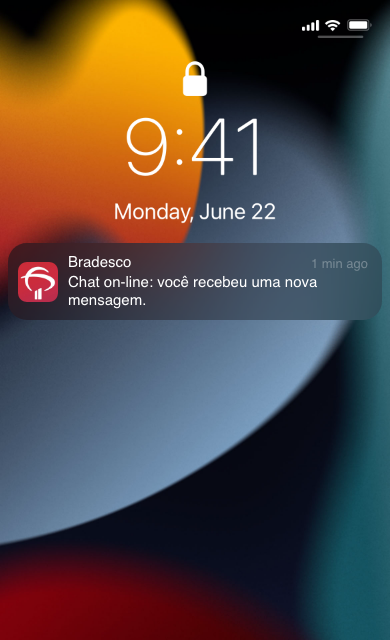 Notificação push da fila